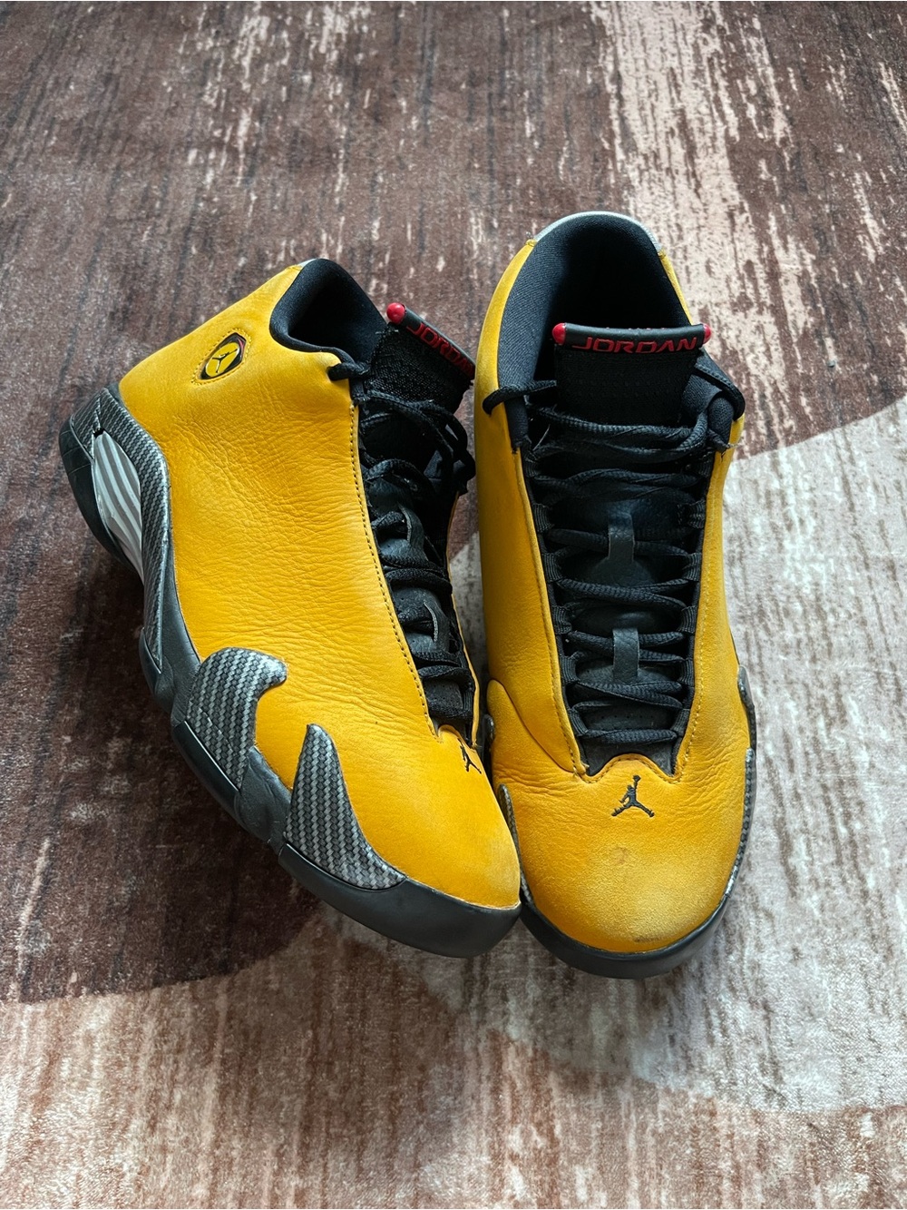 2019 Jordan 14s Ferrari Yellow